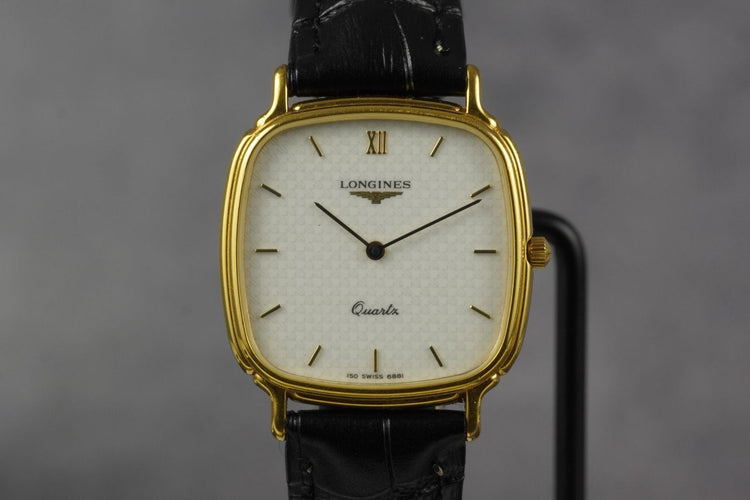 Montre Longines - Montre Quartz plaqué or 58 Facettes TOT-11316