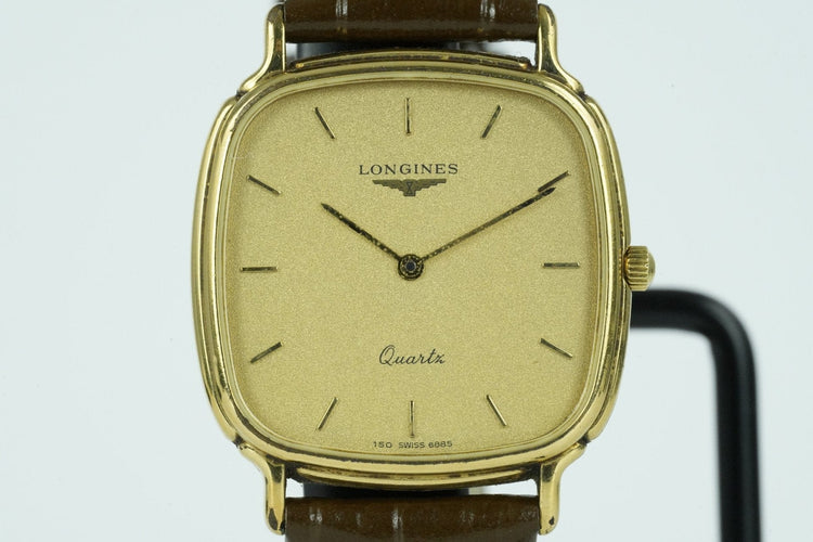 Longines Quartz - Montre unisexe plaqué or 58 Facettes TOT-10629
