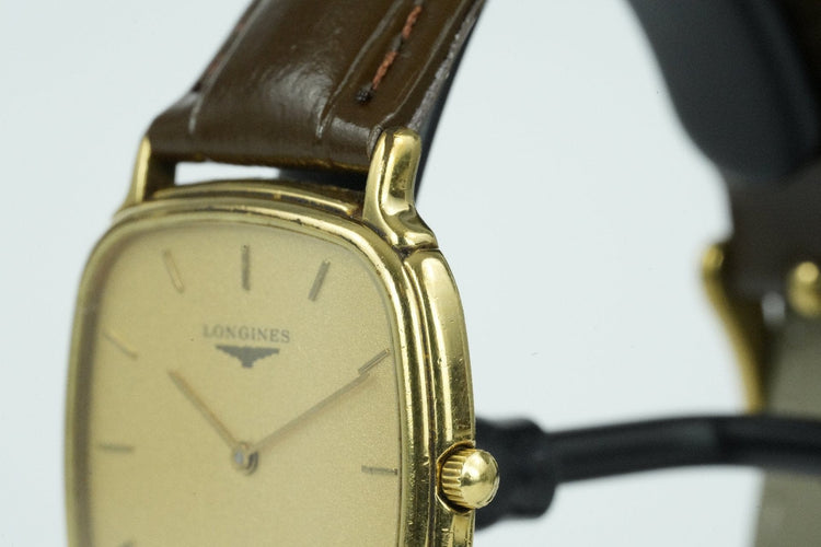 Longines Quartz - Montre unisexe plaqué or 58 Facettes TOT-10629