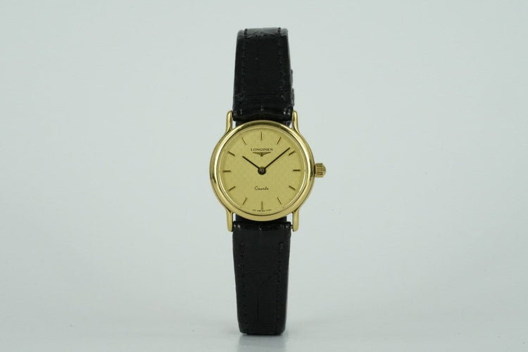 Montre Longines Quartz - Montre femme plaqué or 58 Facettes TOT-10055
