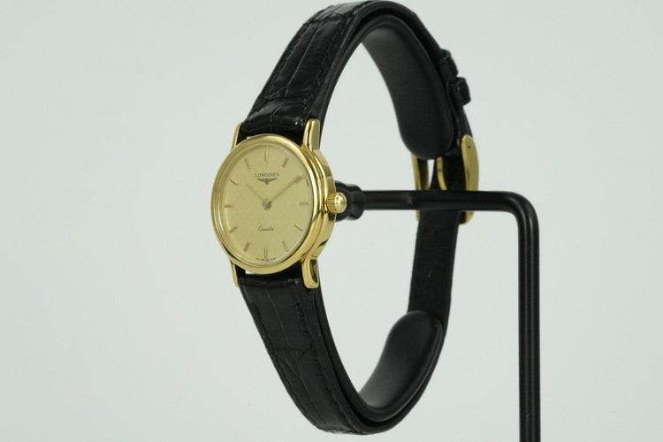 Longines - Montre Quartz femme plaqué or 58 Facettes TOT-10055