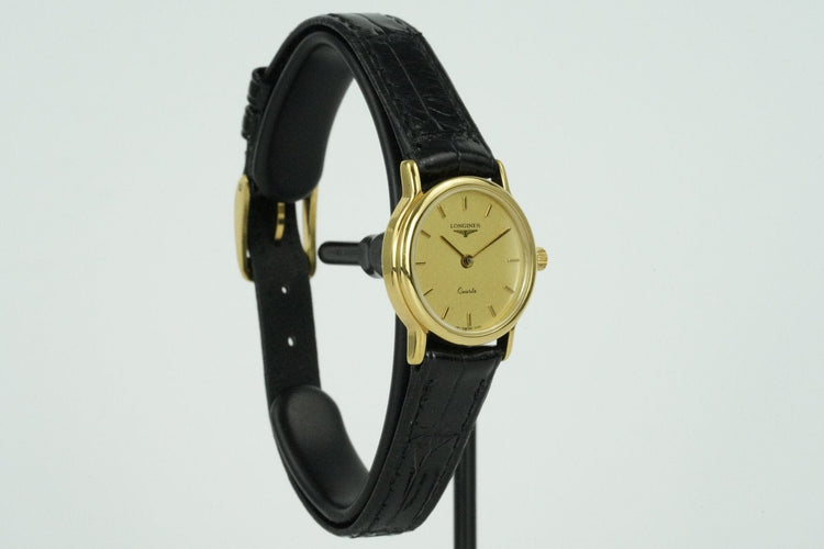 Longines - Montre Quartz femme plaqué or 58 Facettes TOT-10055