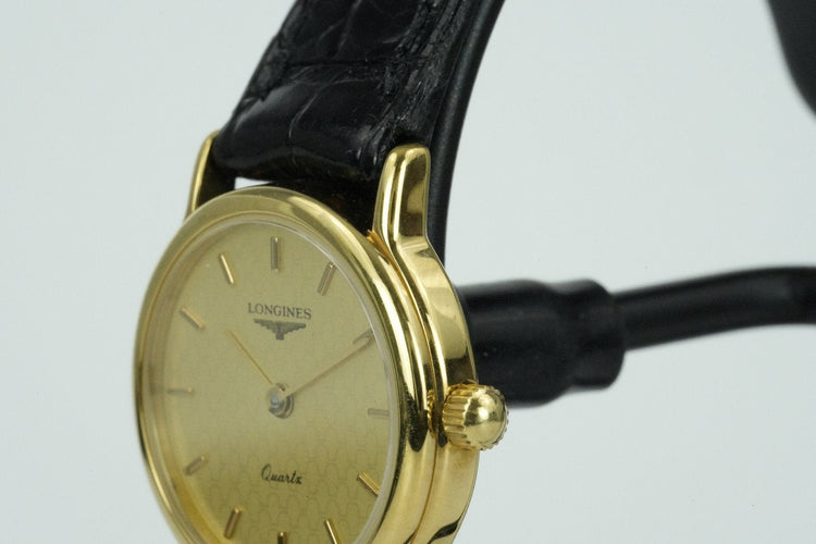 Longines - Montre Quartz femme plaqué or 58 Facettes TOT-10055