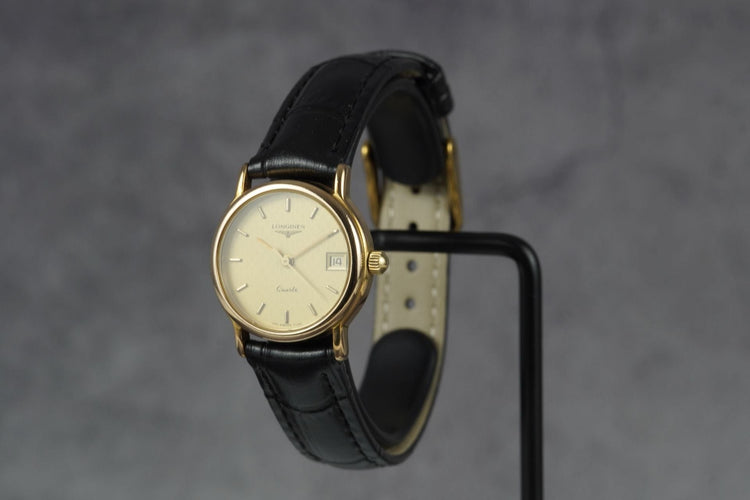 Longines Quartz - Montre femme plaqué or 58 Facettes TOT-11268