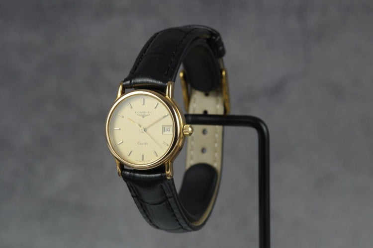 Montre Longines - Montre quartz plaqué or 58 Facettes TOT-11268