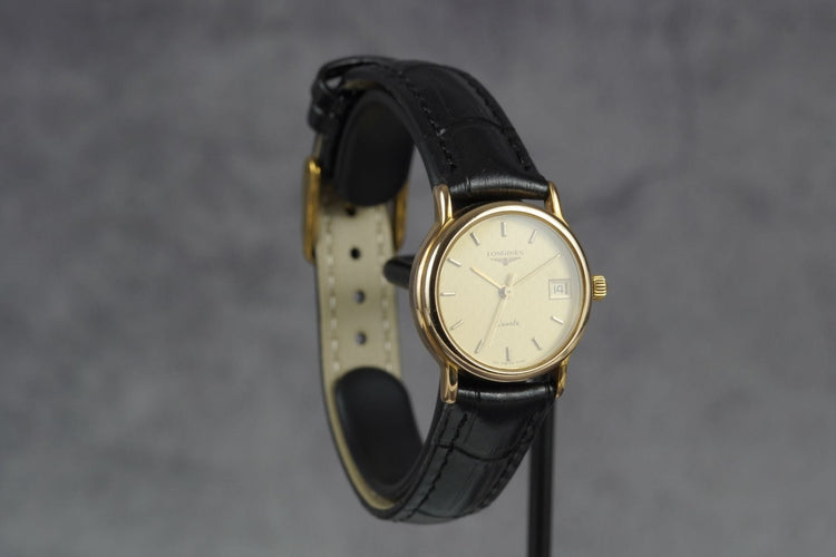 Longines Quartz - Montre femme plaqué or 58 Facettes TOT-11268