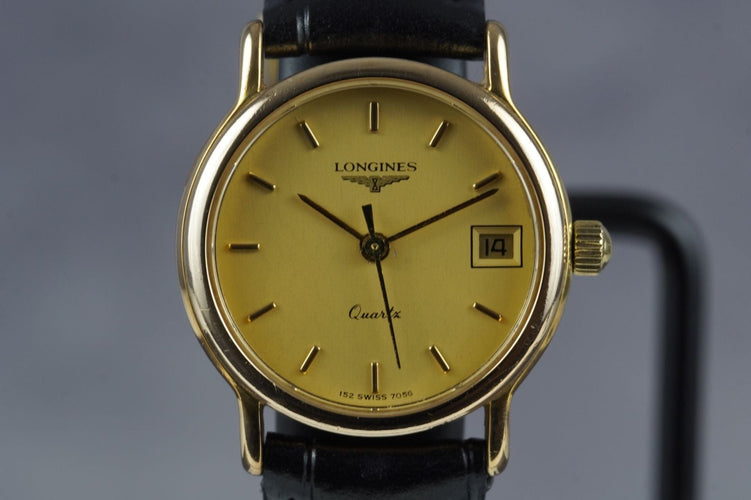 Longines Quartz - Montre femme plaqué or 58 Facettes TOT-11268