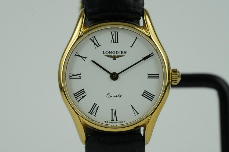 Montre Longines - Montre Quartz plaqué or 58 Facettes TOT-01523