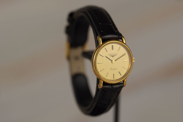 Montre Longines - Montre Quartz 153 6771 plaqué or 58 Facettes TOT-11042