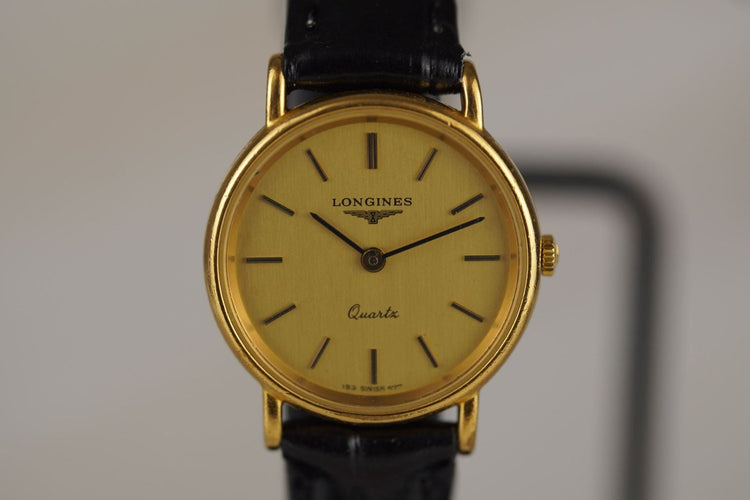 Montre Longines - Montre Quartz 153 6771 plaqué or 58 Facettes TOT-11042