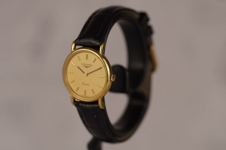 Montre Longines - Montre Quartz plaqué or vintage 58 Facettes TOT-10999
