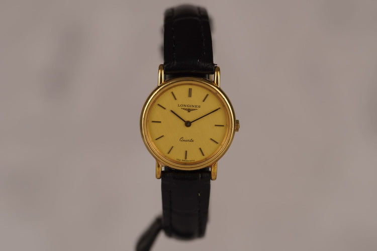 Montre Longines - Montre Quartz plaqué or vintage 58 Facettes TOT-10999