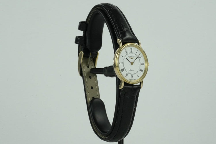 Montre Longines Quartz - Montre femme plaquée or 58 Facettes TOT-01830