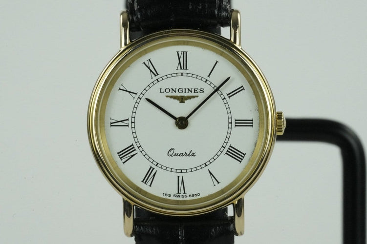 Montre Longines Quartz - Montre femme plaquée or 58 Facettes TOT-01830