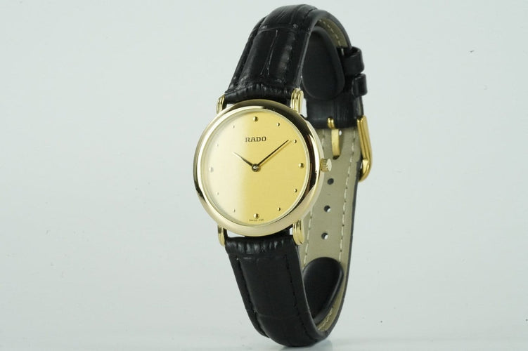 Montre Rado - Montre Quartz plaquée or 204.3590.2 58 Facettes TOT-10096