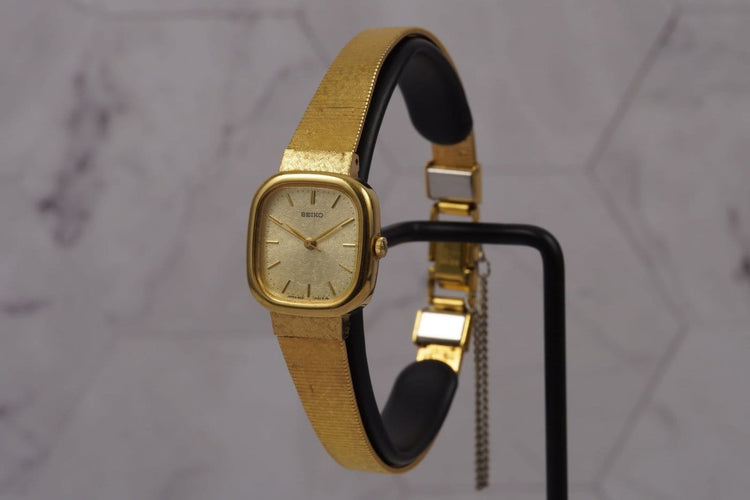 Montre Seiko Quartz - Montre femme en acier doré 58 Facettes TOT-11173