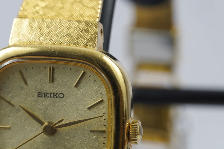 Seiko Quartz - Montre femme en acier doré 58 Facettes TOT-11173