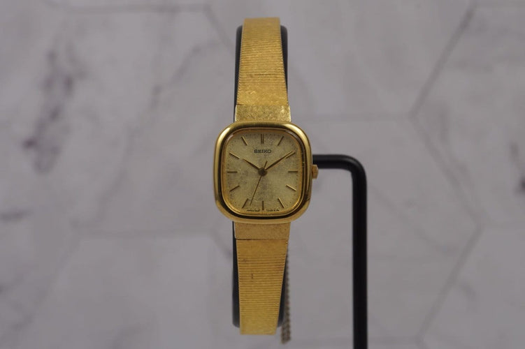 Montre Seiko Quartz - Montre femme en acier doré 58 Facettes TOT-11173