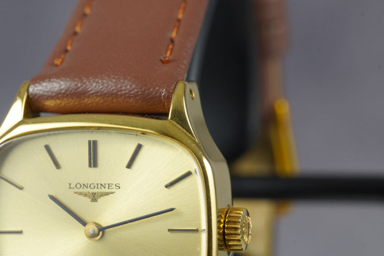 Longines Quartz - Montre femme plaqué or 58 Facettes TOT-11305