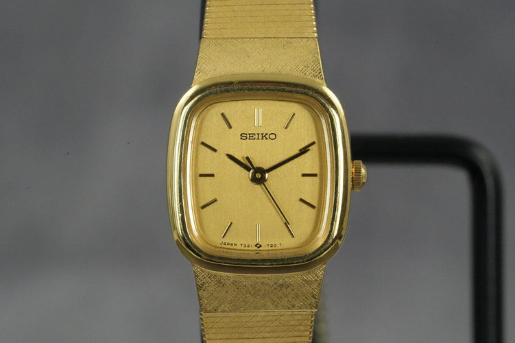 Seiko Quartz - Montre 7321-6060 en acier 58 Facettes TOT-01581