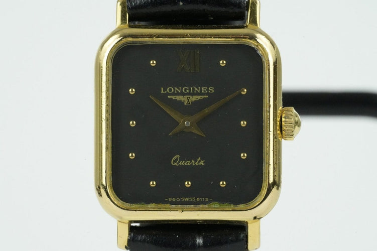Montre Longines - Montre Quartz 960 6115 en plaqué or 58 Facettes TOT-01601