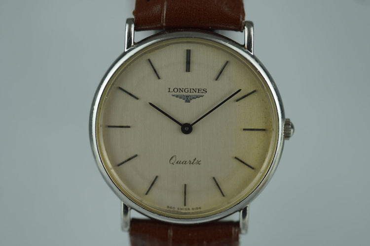 Longines Quartz - Montre unisexe en acier 58 Facettes TOT-10735