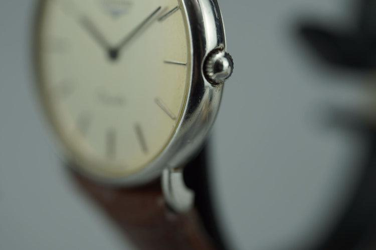 Longines Quartz - Montre unisexe en acier 58 Facettes TOT-10735
