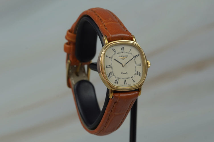 Longines Quartz - Montre 962 6471 en plaqué or 58 Facettes TOT-11212
