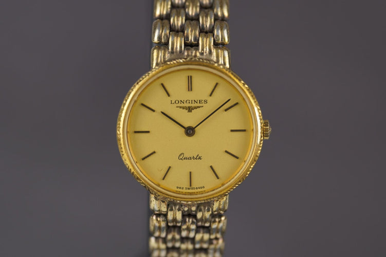 Longines Quartz - Montre femme en argent 58 Facettes TOT-10810