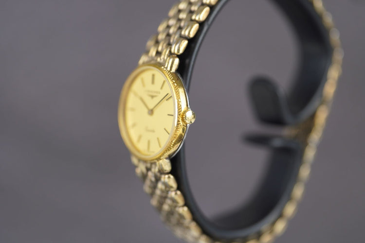 Longines Quartz - Montre femme en argent 58 Facettes TOT-10810