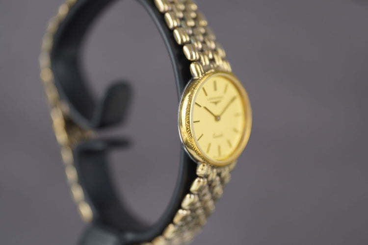 Longines Quartz - Montre femme en argent 58 Facettes TOT-10810