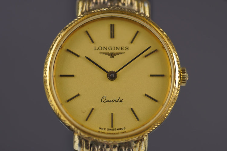 Longines Quartz - Montre femme en argent 58 Facettes TOT-10810