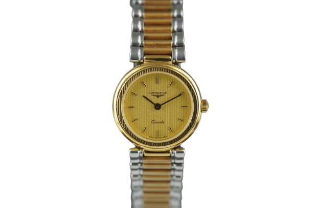 Longines Quartz - Montre en acier bicolore 58 Facettes TOT-10744