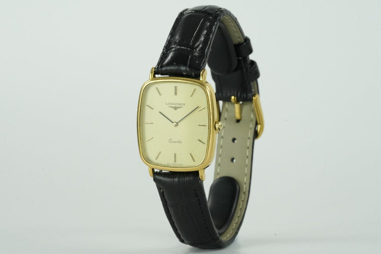 Longines Quartz - Montre unisexe plaqué or 58 Facettes TOT-10641