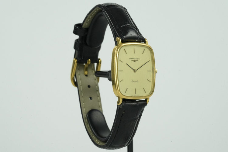 Longines Quartz - Montre unisexe plaqué or 58 Facettes TOT-10641