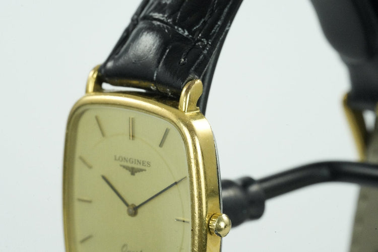 Longines Quartz - Montre unisexe plaqué or 58 Facettes TOT-10641