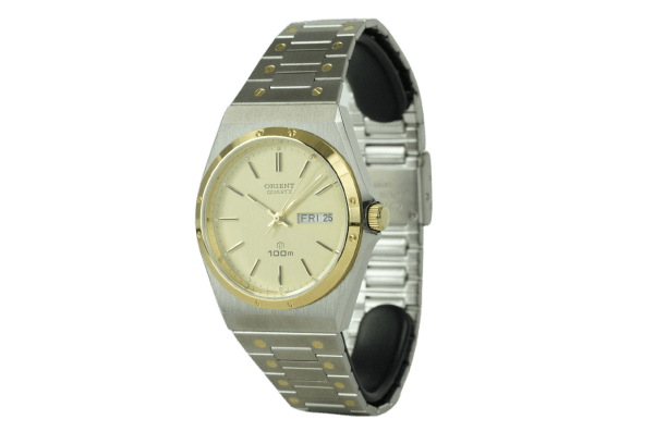Orient Quartz - Montre unisexe en acier 58 Facettes TOT-01596