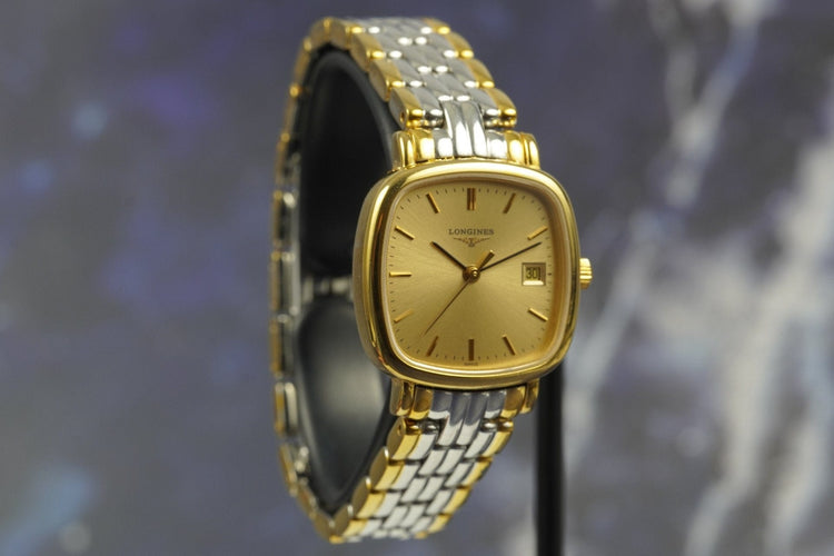 Longines Quartz - Montre Date en acier bicolore 58 Facettes TOT-11209