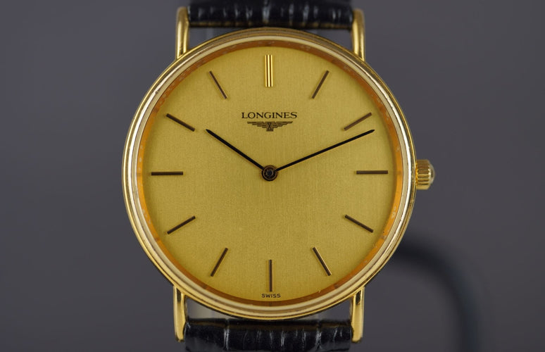 Longines Quartz - Montre unisexe plaquée or 58 Facettes TOT-10920