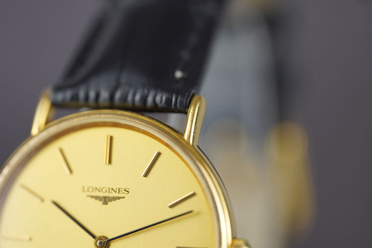 Longines Quartz - Montre unisexe plaquée or 58 Facettes TOT-10920