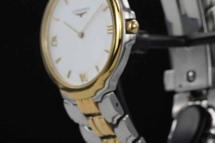 Longines Quartz - Montre L5.645.3 en acier bicolore 58 Facettes TOT-10654