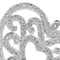Boucles d'oreilles Boucles d’oreilles pendantes cœur en or blanc 18 ct et diamants 58 Facettes 28314