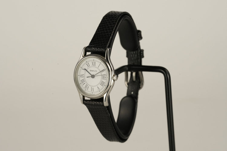Tiffany Quartz - Montre W 230 en acier 58 Facettes TOT-01508