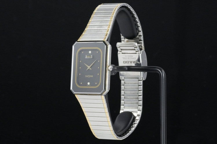 Montre Rado Diastar - Montre acier référence 135.1014.3 58 Facettes TOT-01849