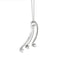 Collier Recarlo Eternity - Collier en or blanc 18 ct avec pendentif et diamants 58 Facettes 31364