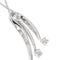 Collier Recarlo Eternity - Collier en or blanc 18 ct avec pendentif et diamants 58 Facettes 31364