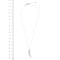 Collier Recarlo Eternity - Collier en or blanc 18 ct avec pendentif et diamants 58 Facettes 31364