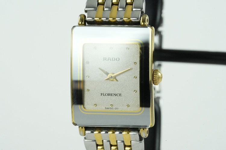 Rado Florence - Montre en acier bicolore 58 Facettes TOT-01954