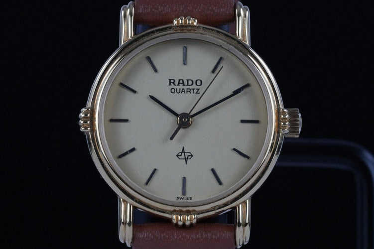 Rado Quartz - Montre 110.5163.2 plaqué or 58 Facettes TOT-01835