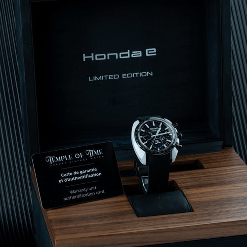 Montre Seiko Revolution Line Honda E - Montre solaire SBXC075 58 Facettes TOT-10123